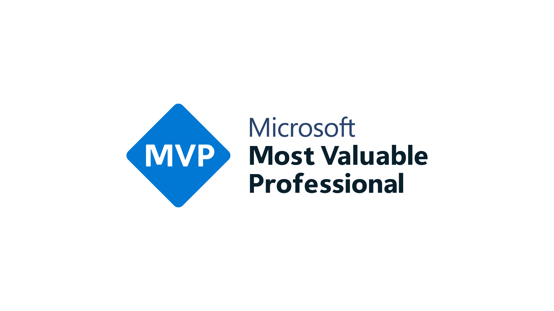 Microsoft Most Valuable Professional